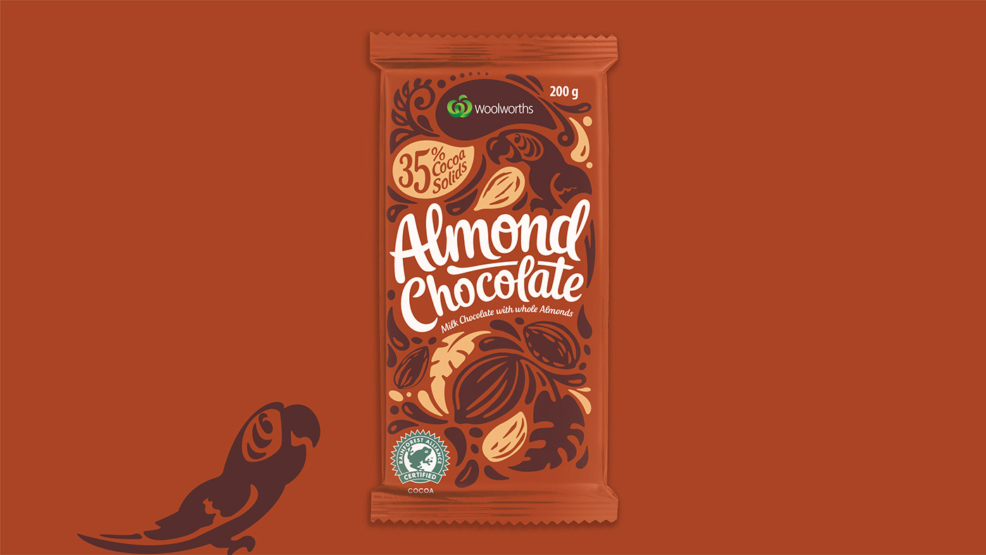 chocolate illustrations animals branding  CHOC fairtrade jungle Packaging Private label