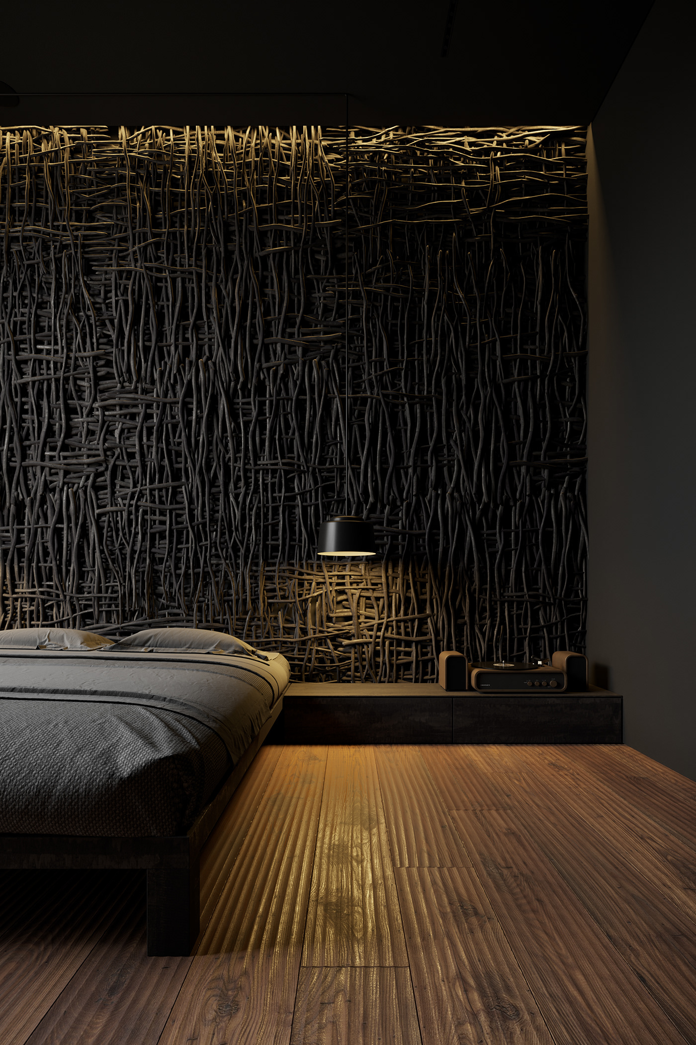 3dsmax architecture bedroom concept design inspiration Interior interior design  Render visualization