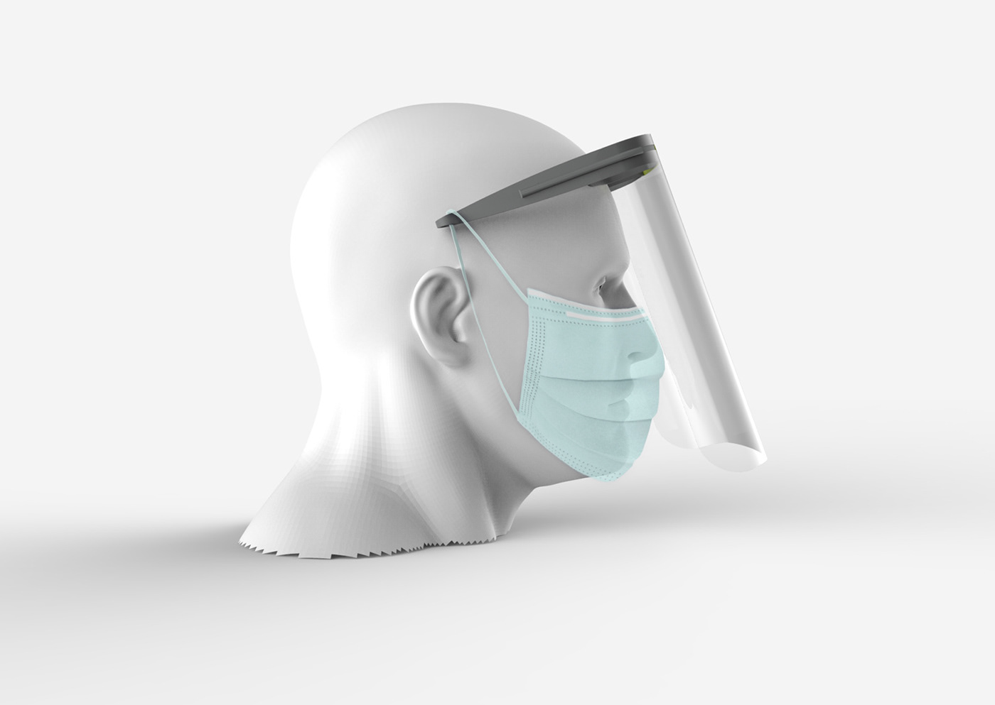3d printing adjustable Adjustable mask Face mask Face shield inclusive design mask shield