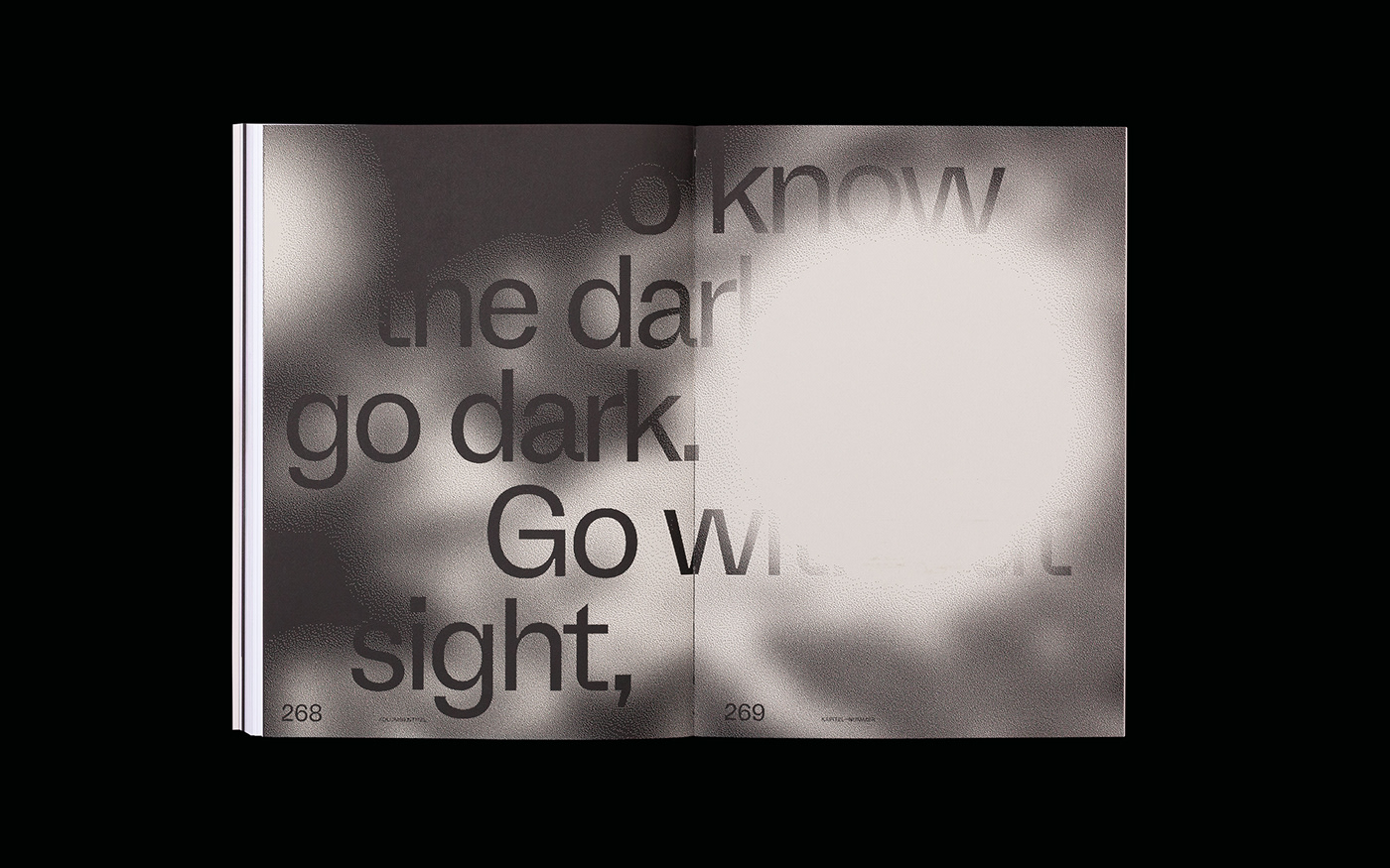 light Light Pollution book design glow artificial light screenprint bitmap bachelor thesis black and white