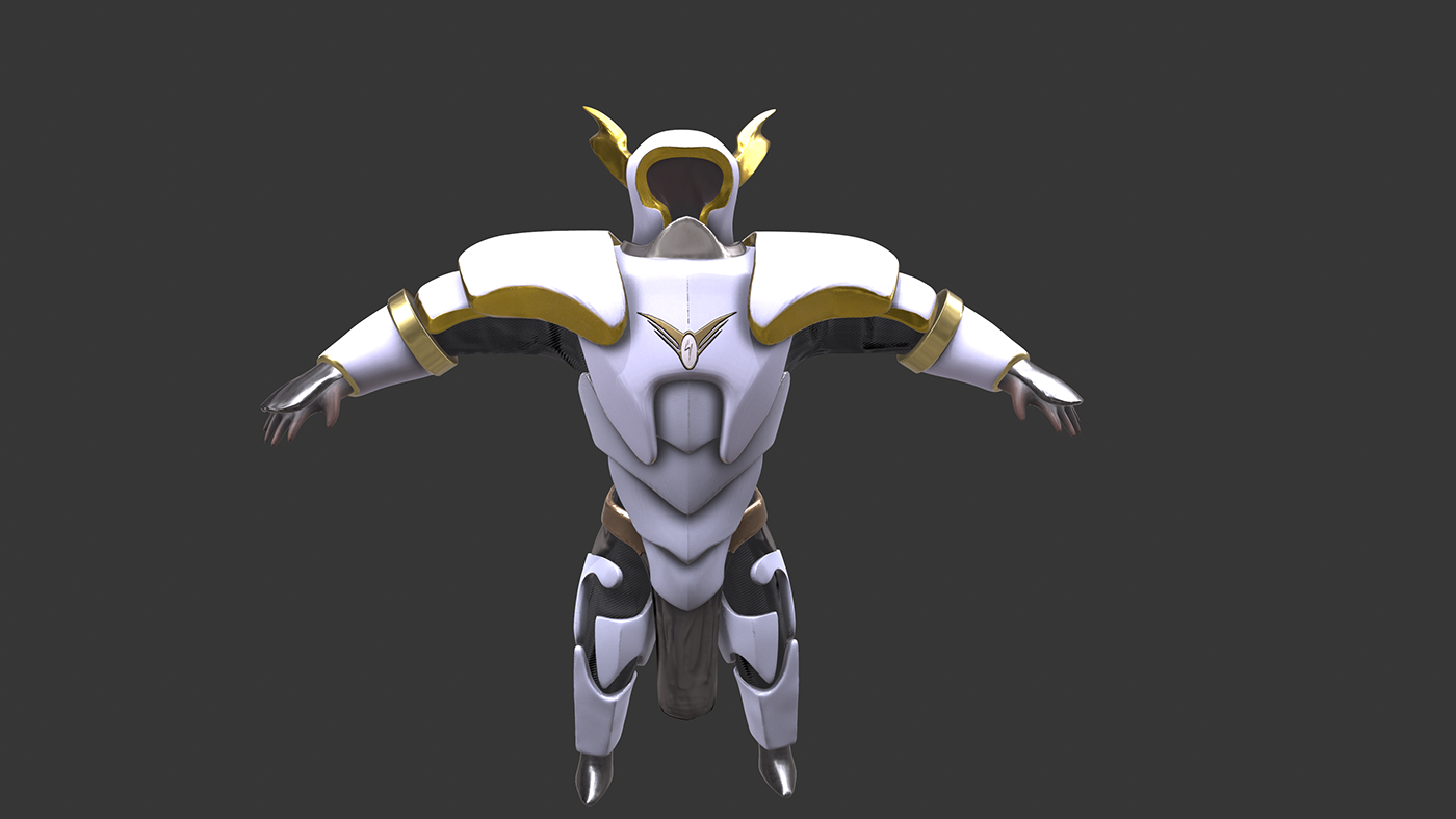 concept God game character Render 3D