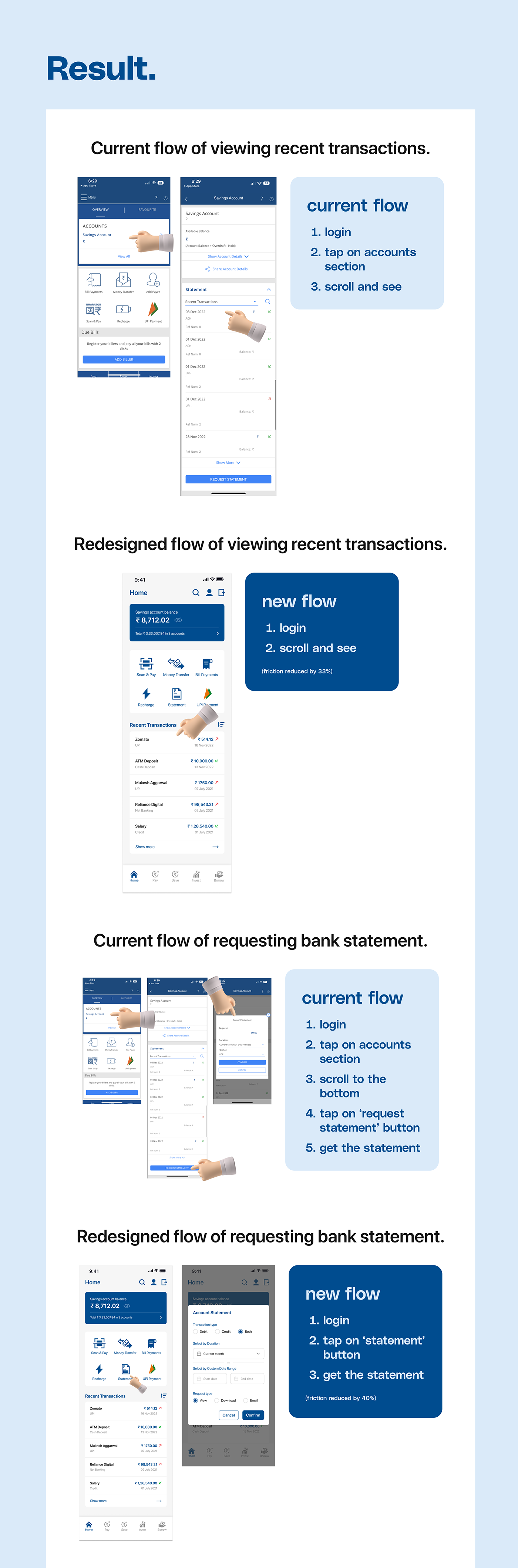 app design Bank banking app Case Study minimal minimalist product design  redesign ui design UI/UX