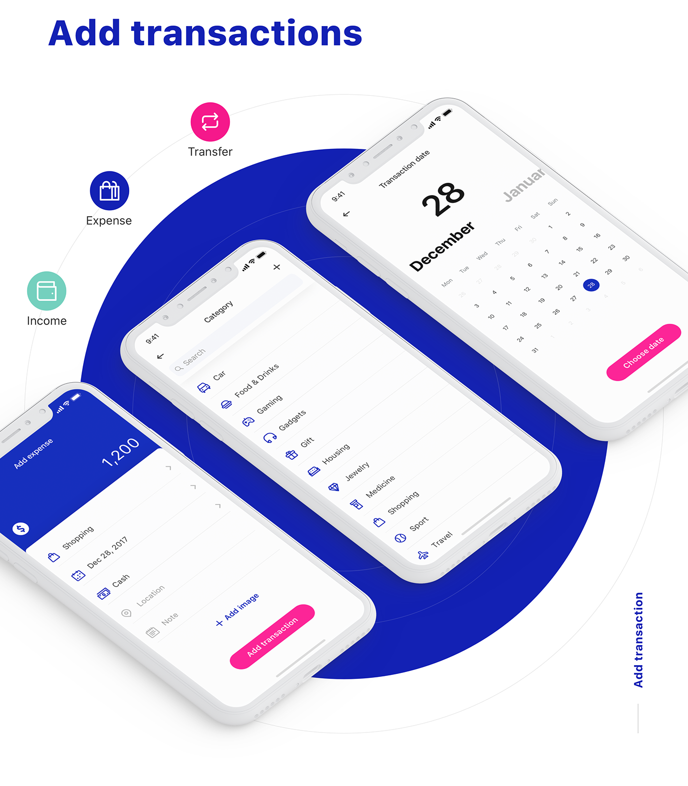 WALLET app finance ios analytics dashboard iphone statistic