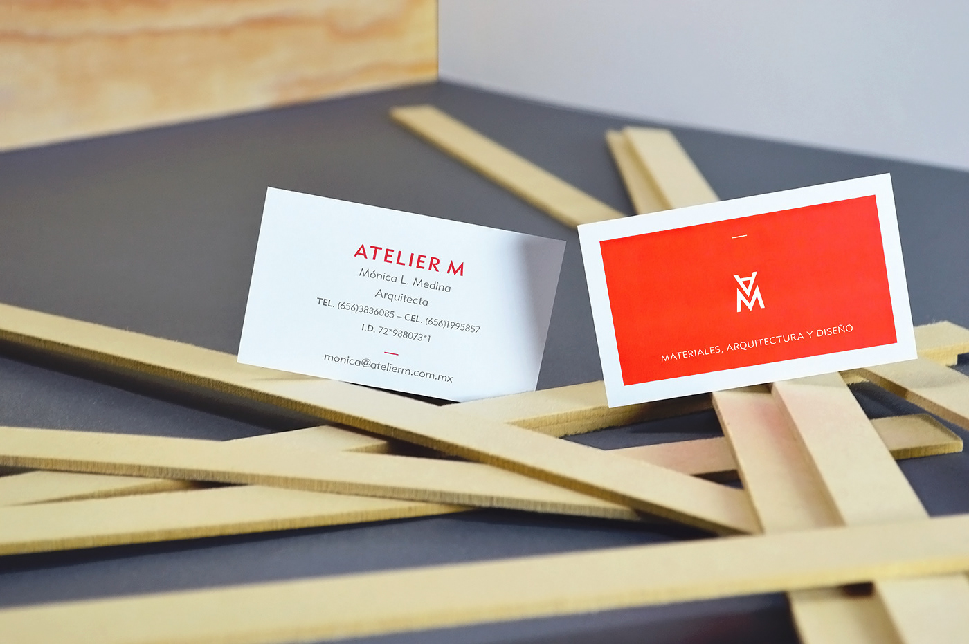pattern architect feminine elegant minimalist logo Icon red stationary Business Cards identity firm