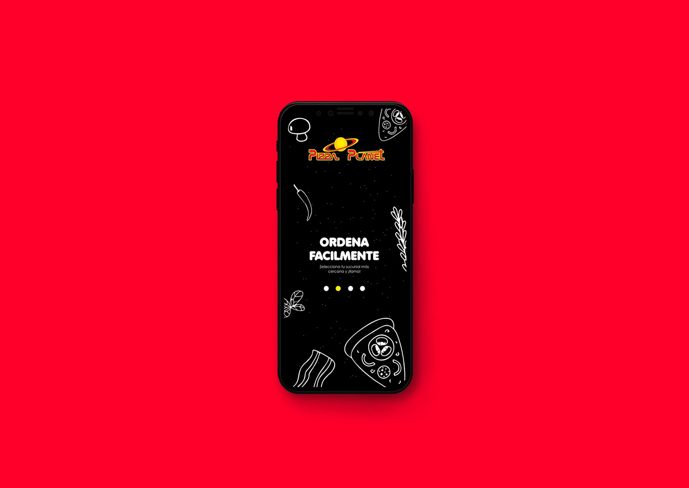 app Pizza apple android Ensenada diseño mexico marketing  
