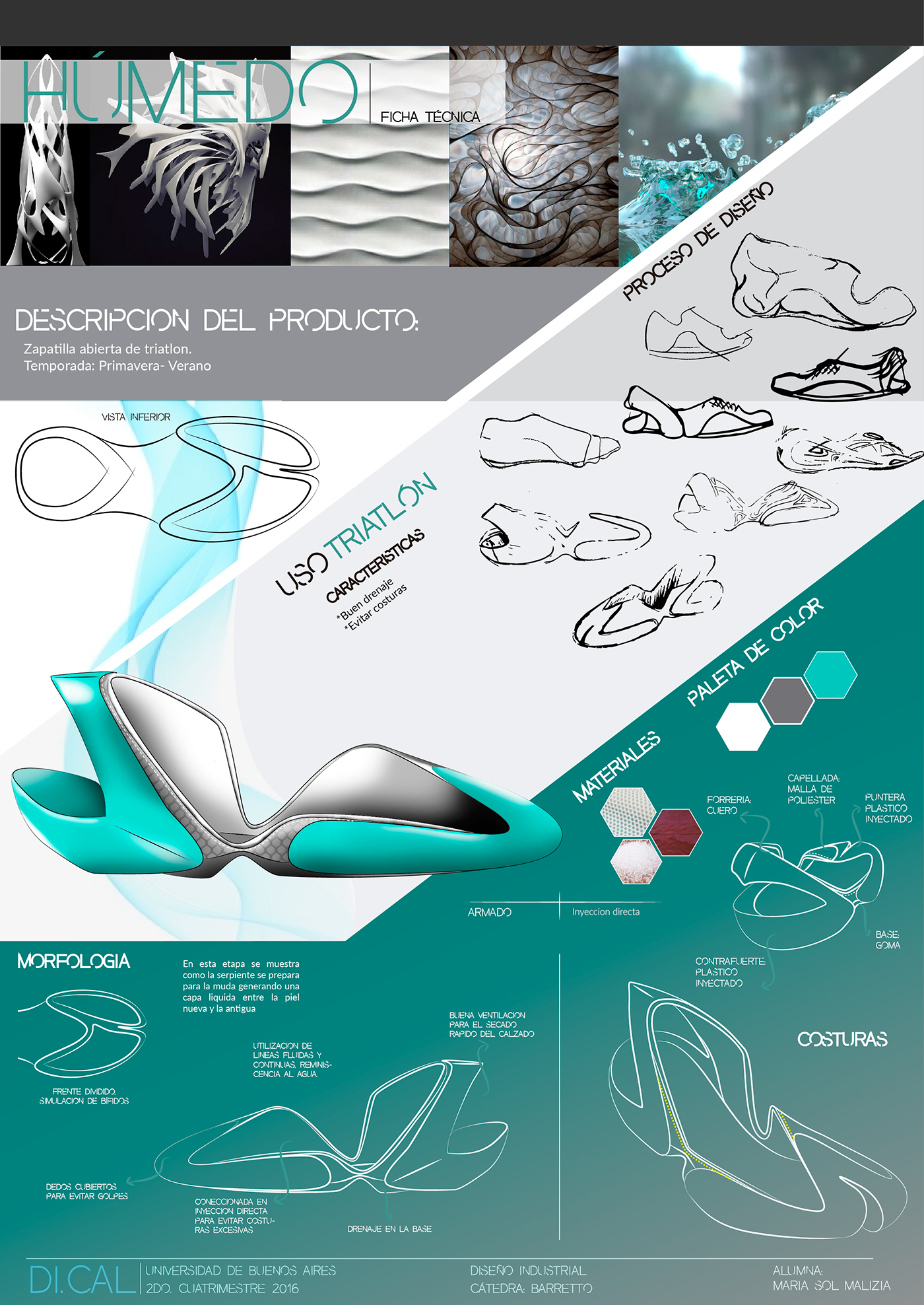 shoes sneakers concept snake serpiente 4 elementos Calzado deportivo diseño industrial