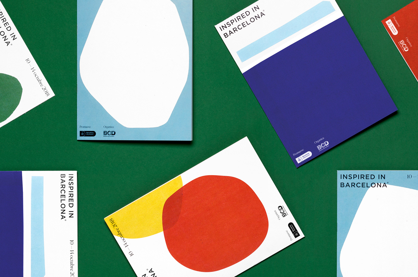 Brochure design idea #350: Inspired in Barcelona: Elements