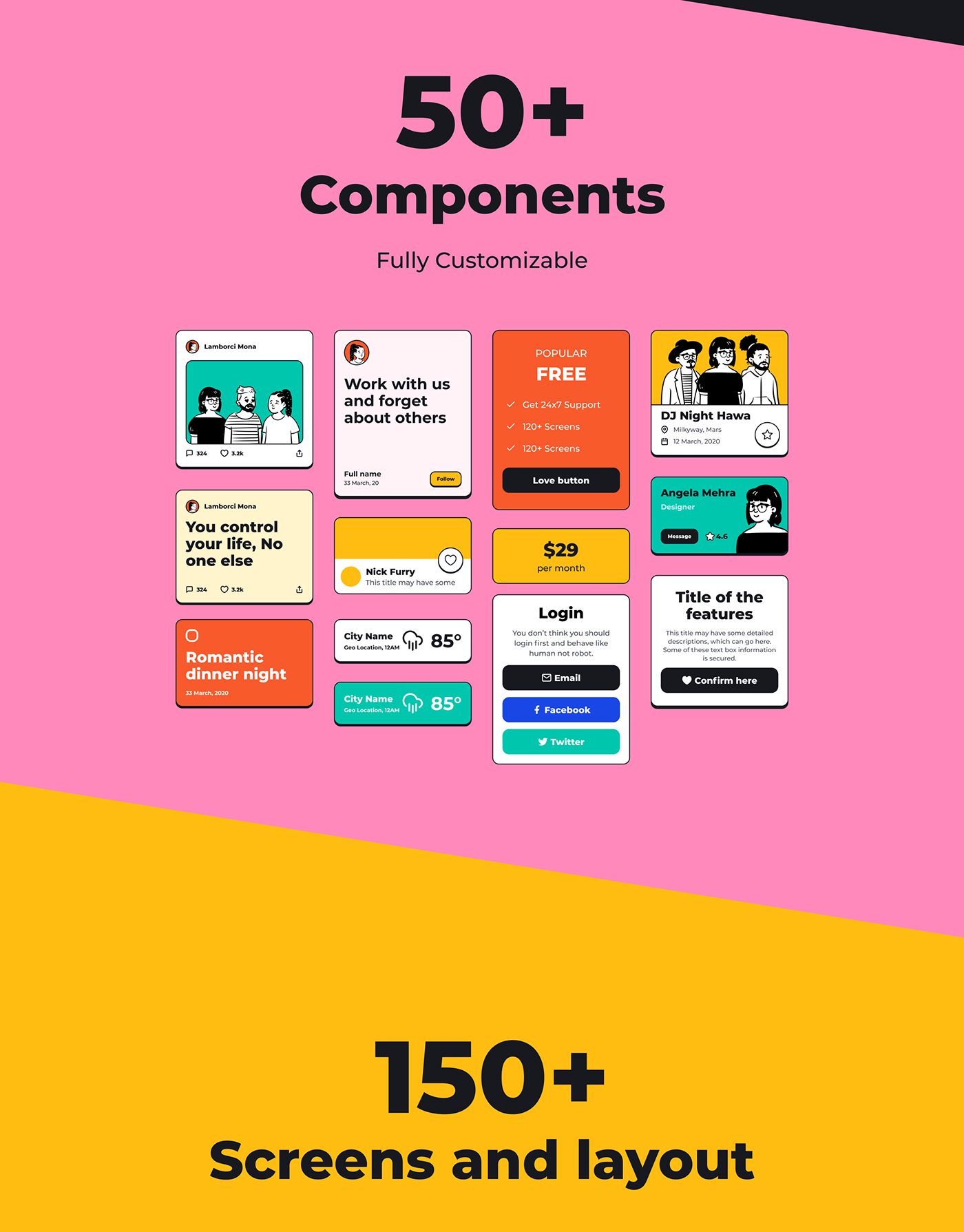contra ios open-source UI uikit uiux wireframe Wireframe kit