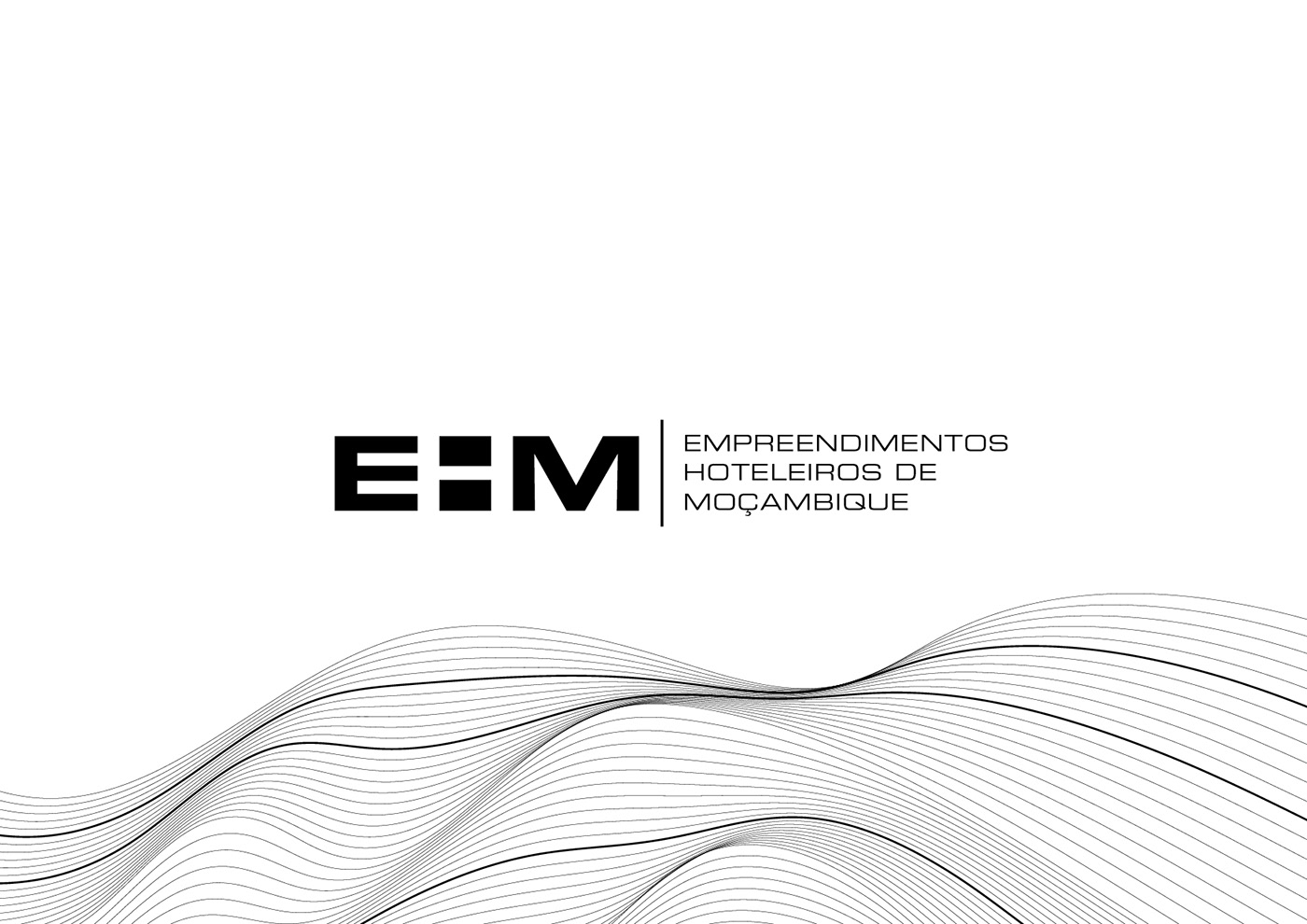 black and white Investment company logo Stationery