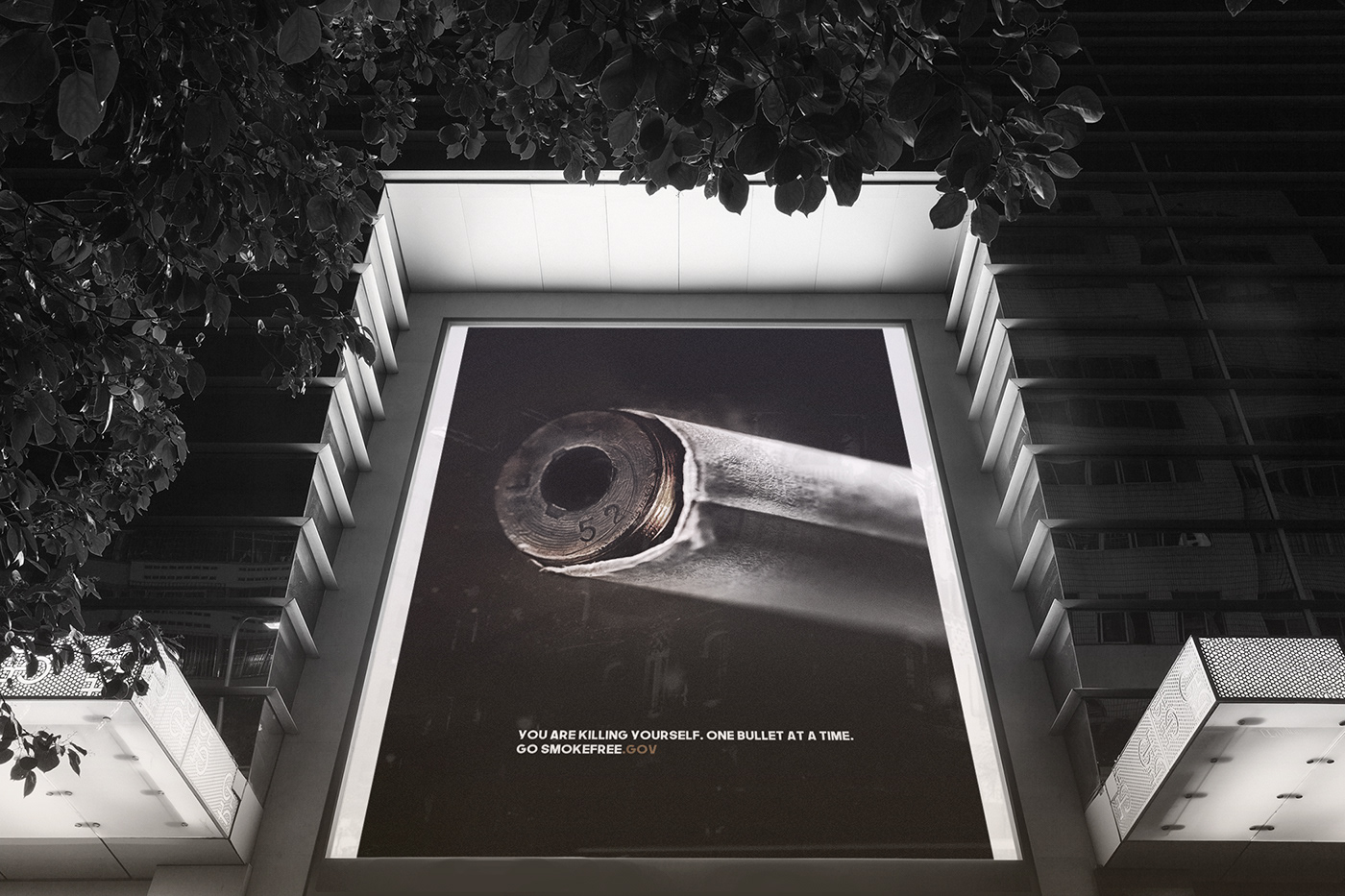 smoking inspire ad antismoking smokefree dontsmoke Bullet social responsibility campaign