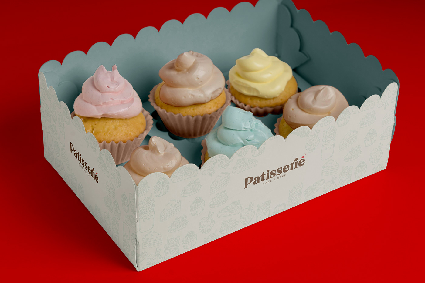 baked goods Brand Design cake logo cake shop design Logo Design Packaging photoshop snack visual identity