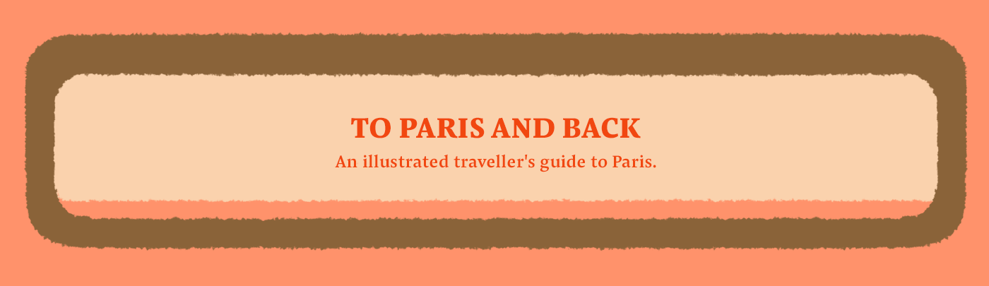 Paris louvre back ILLUSTRATION  book Travellers Guide france Illustrated book graphic design  sua balac