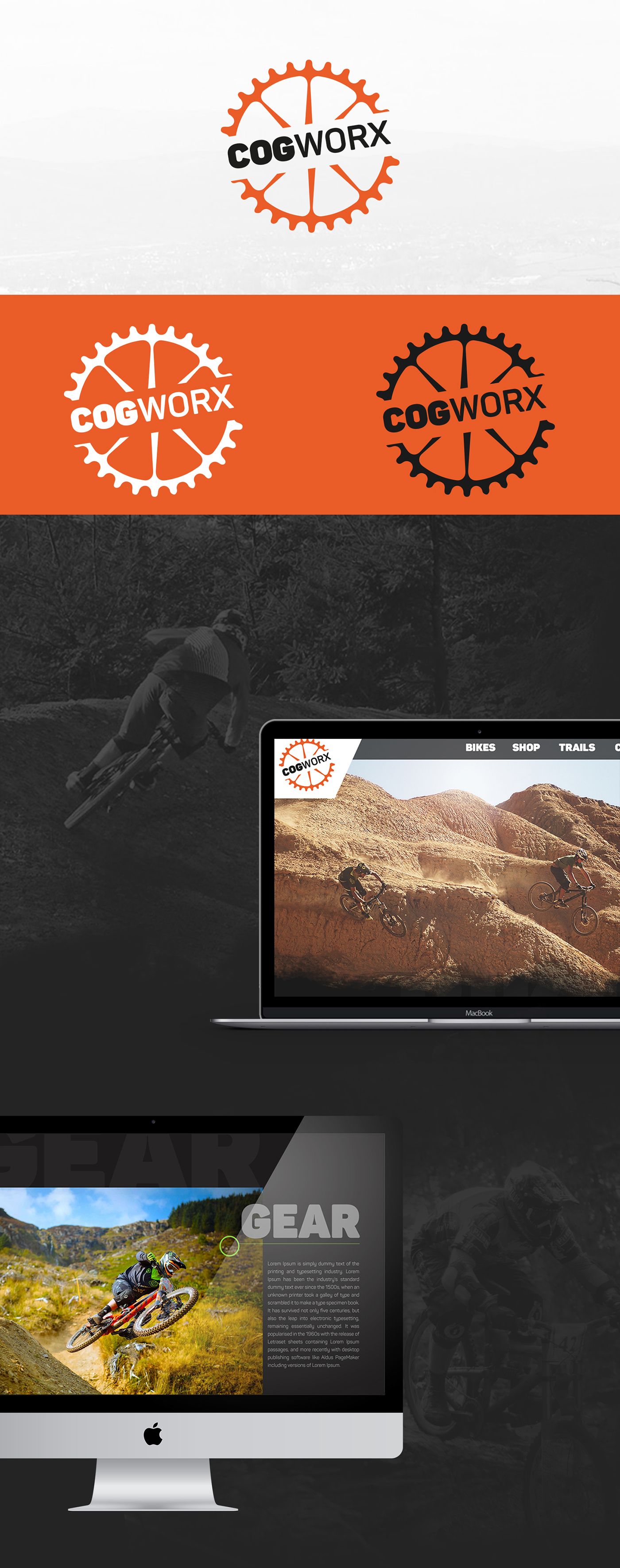 mountain bike Website branding  logo colour concept Photography  RedBull