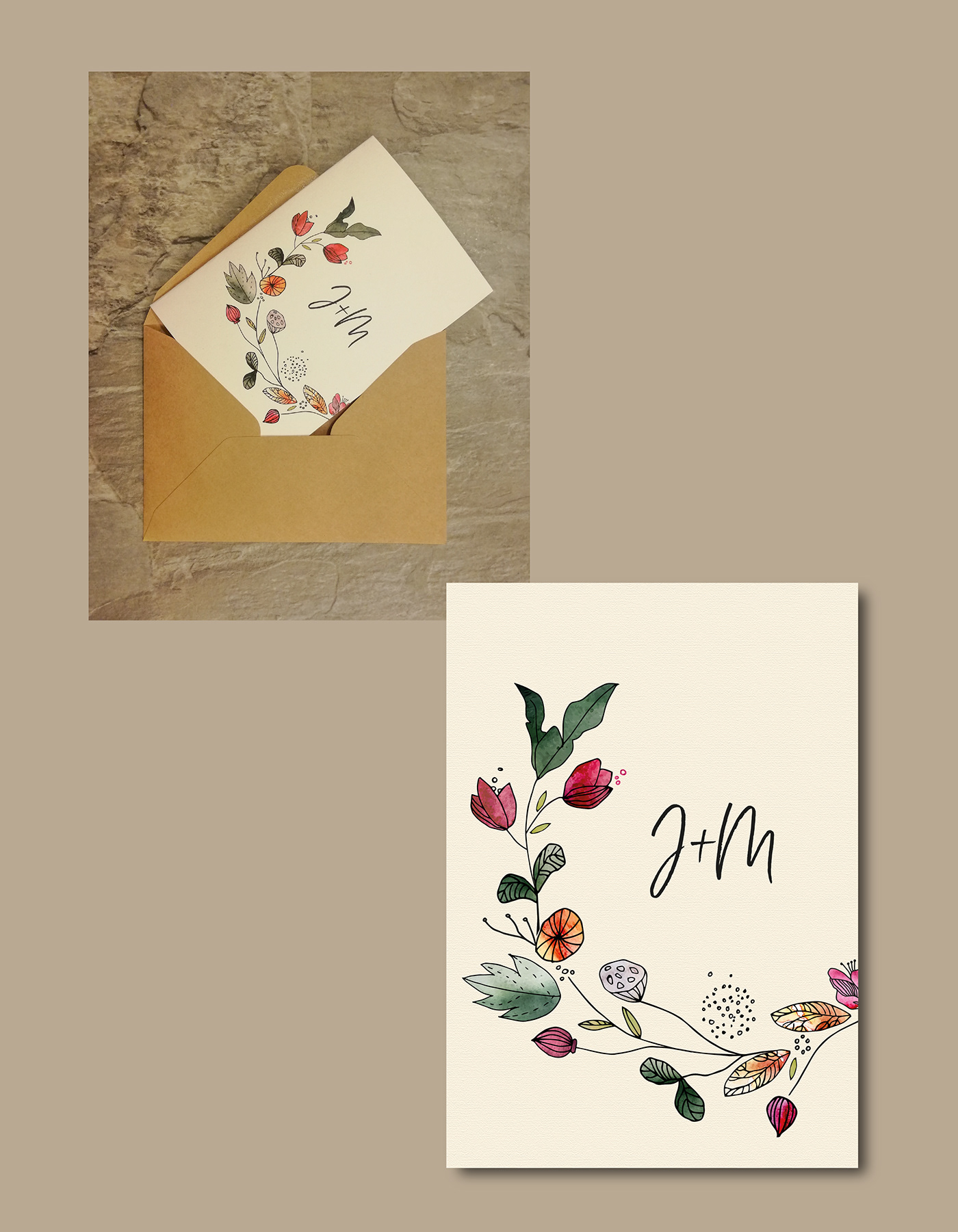 Invitation wedding invitation zaproszenie card flower married wedding Wedding Card