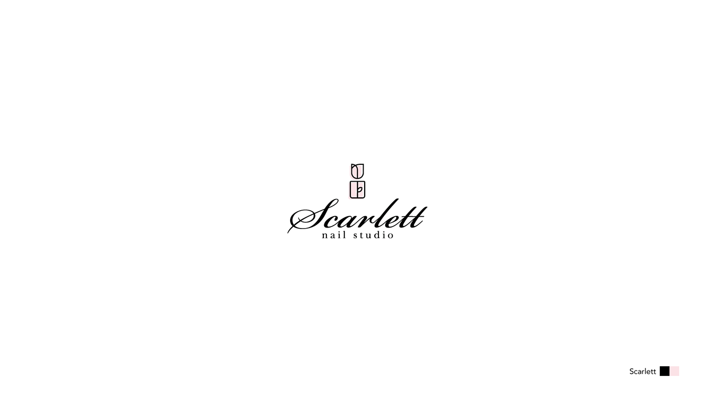scarlett logo nail studio