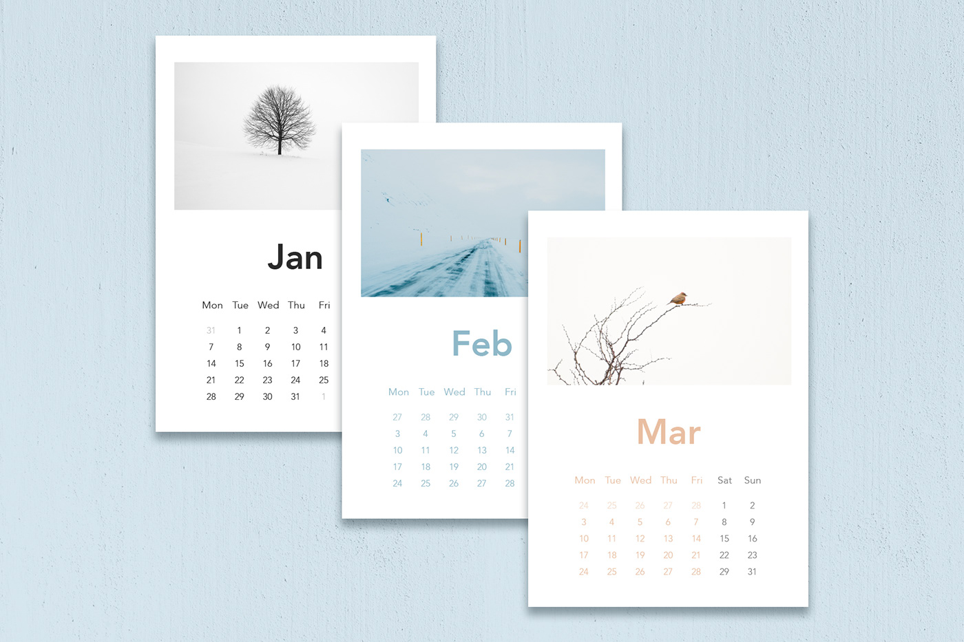 #calendar #graphicDesign #visual #photoshop #season #print #green #keyvisual #minimalism #minimal 