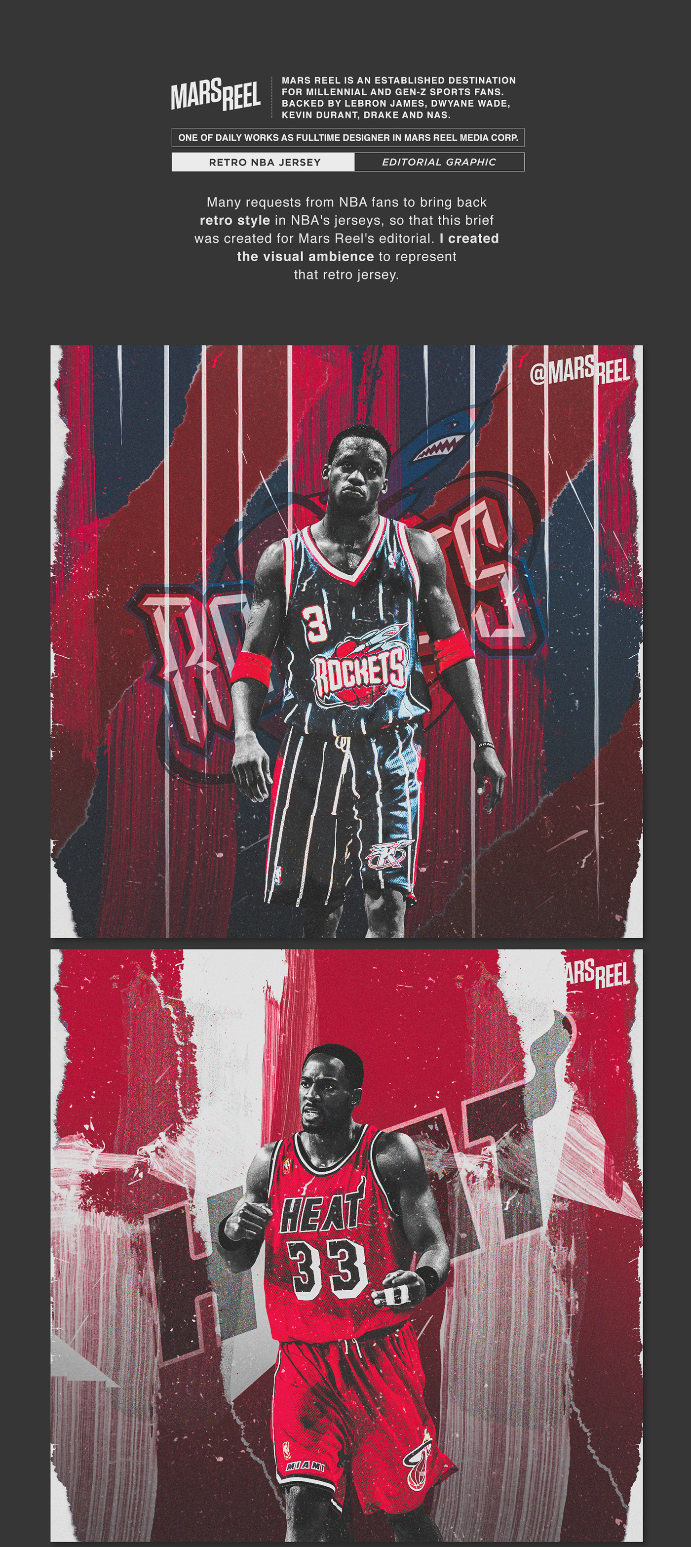 NBA retro on Behance  Sports graphic design, Graphic design