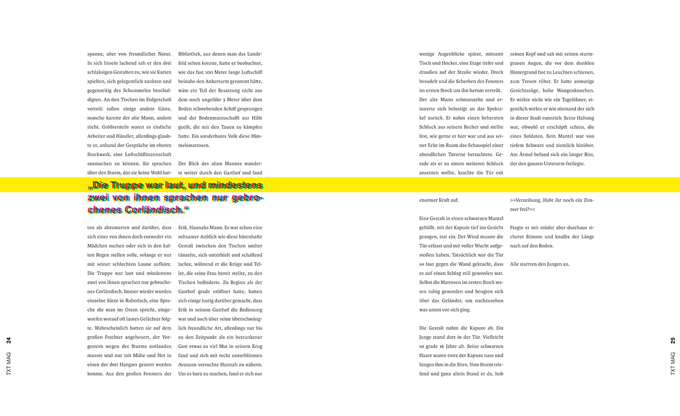 editorialdesign schweizertypo schweizertypografie magazindesign Textmagazin klaresraster cleandesign