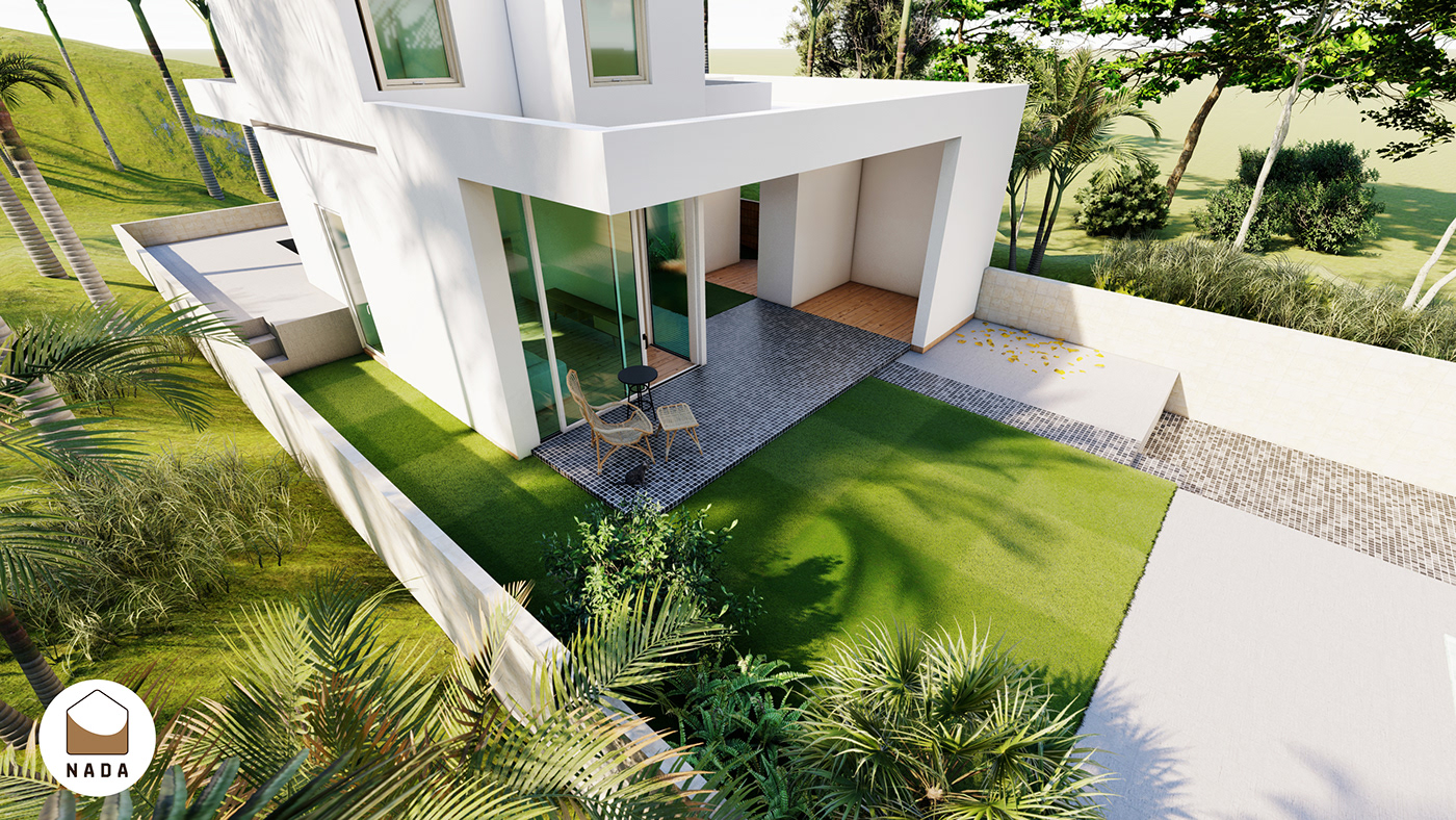 exterior design green house interior design  Minimalism