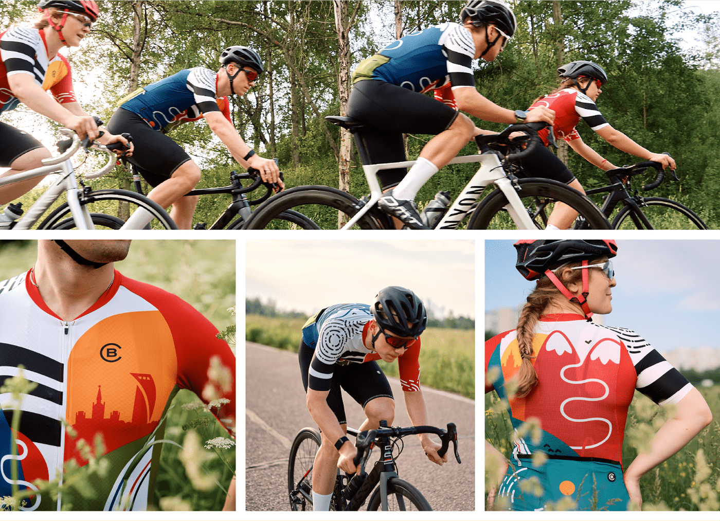 Bicycle Bike Cycling jersey race Russia sport t-shirt Veter