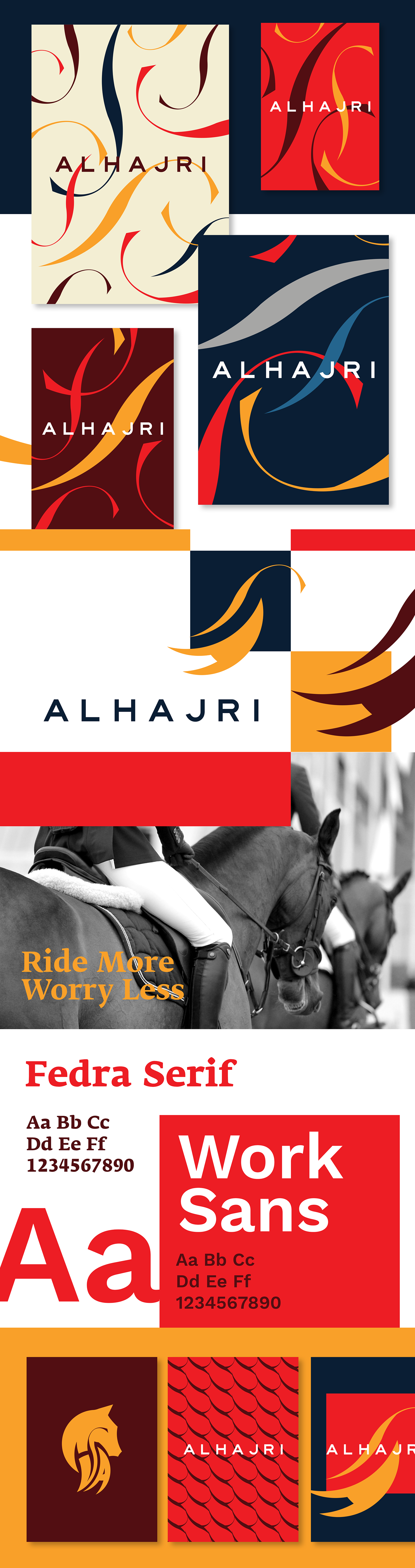horse brand logo design branding  personal branding doha Qatar Qatar Logos