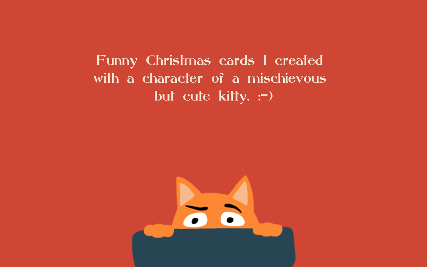 card card design cards Cat Christmas christmas card Christmas Card design graphic design  print print design 