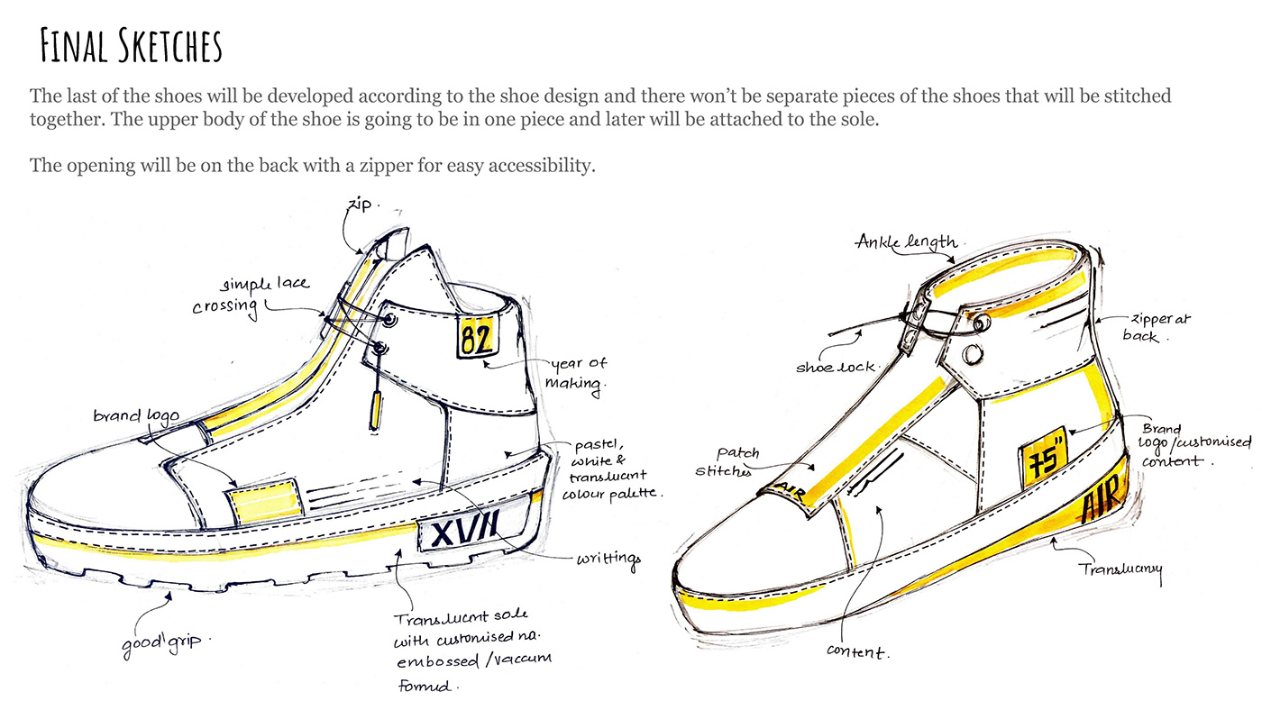 customization Emotional connect personalized shoe SneakerDesign