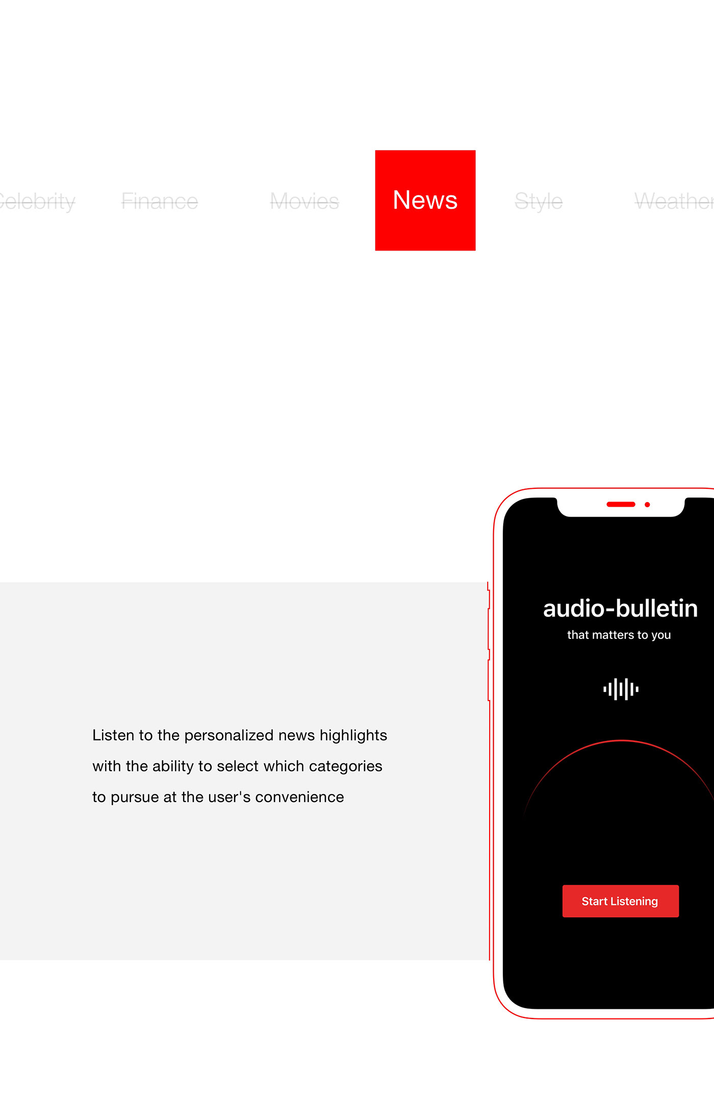 animation  apple watch Audio interaction news preferences research Case Study ux user interface