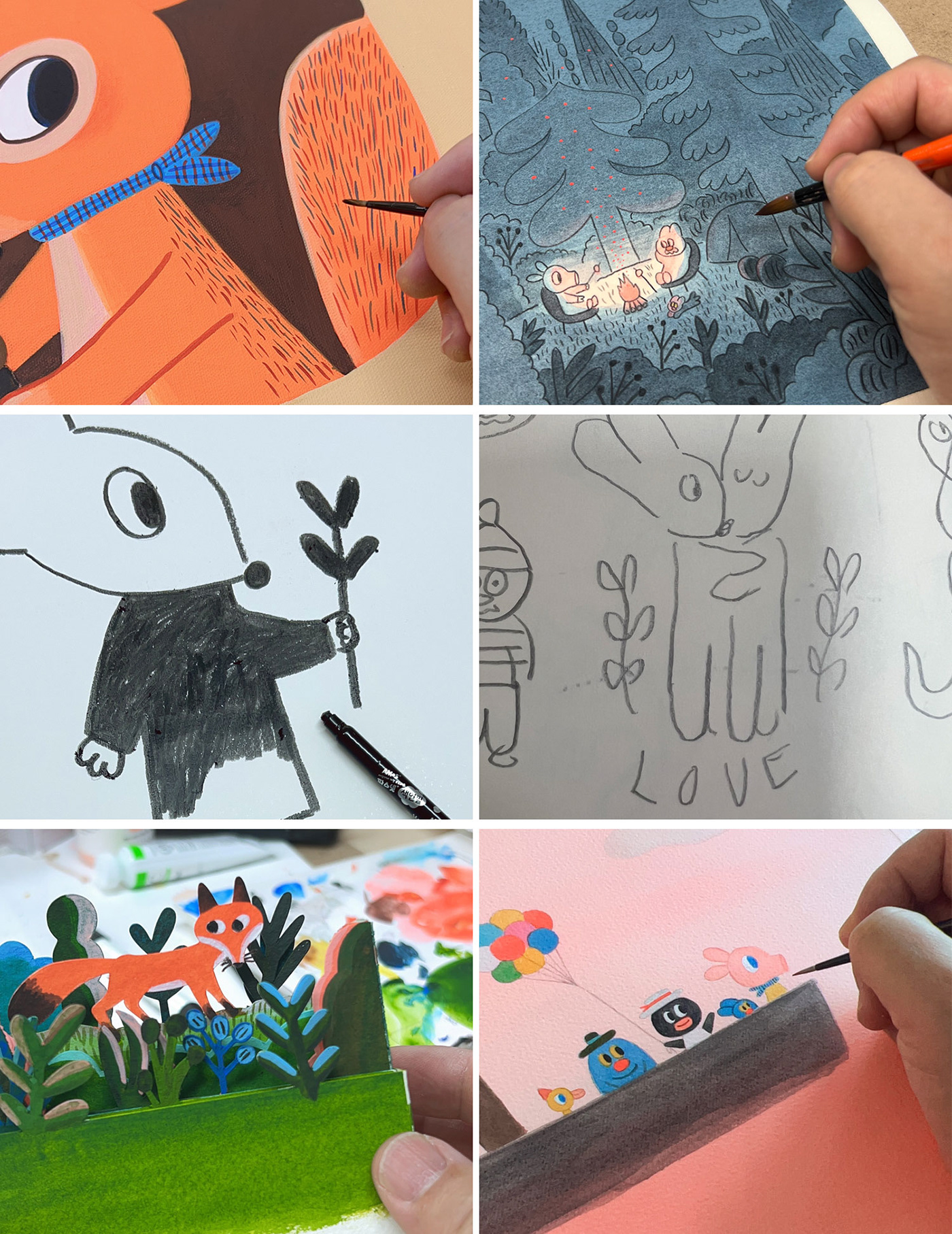 ILLUSTRATION  Digital Art  exhibitions goolygooly ChildrenIllustration Drawing  artwork artist