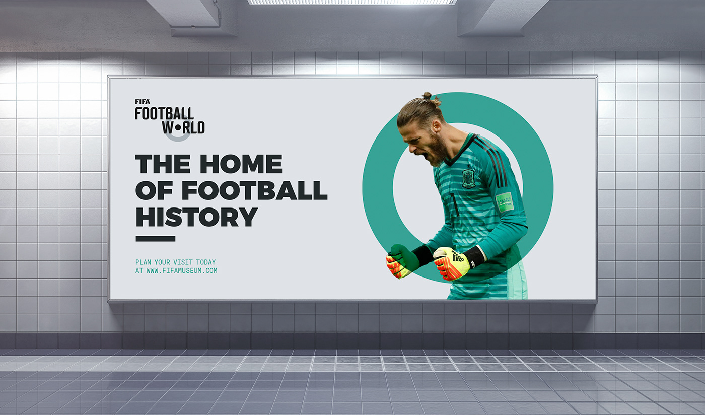 branding  exhibit FIFA football identity lawrence museum player social sport