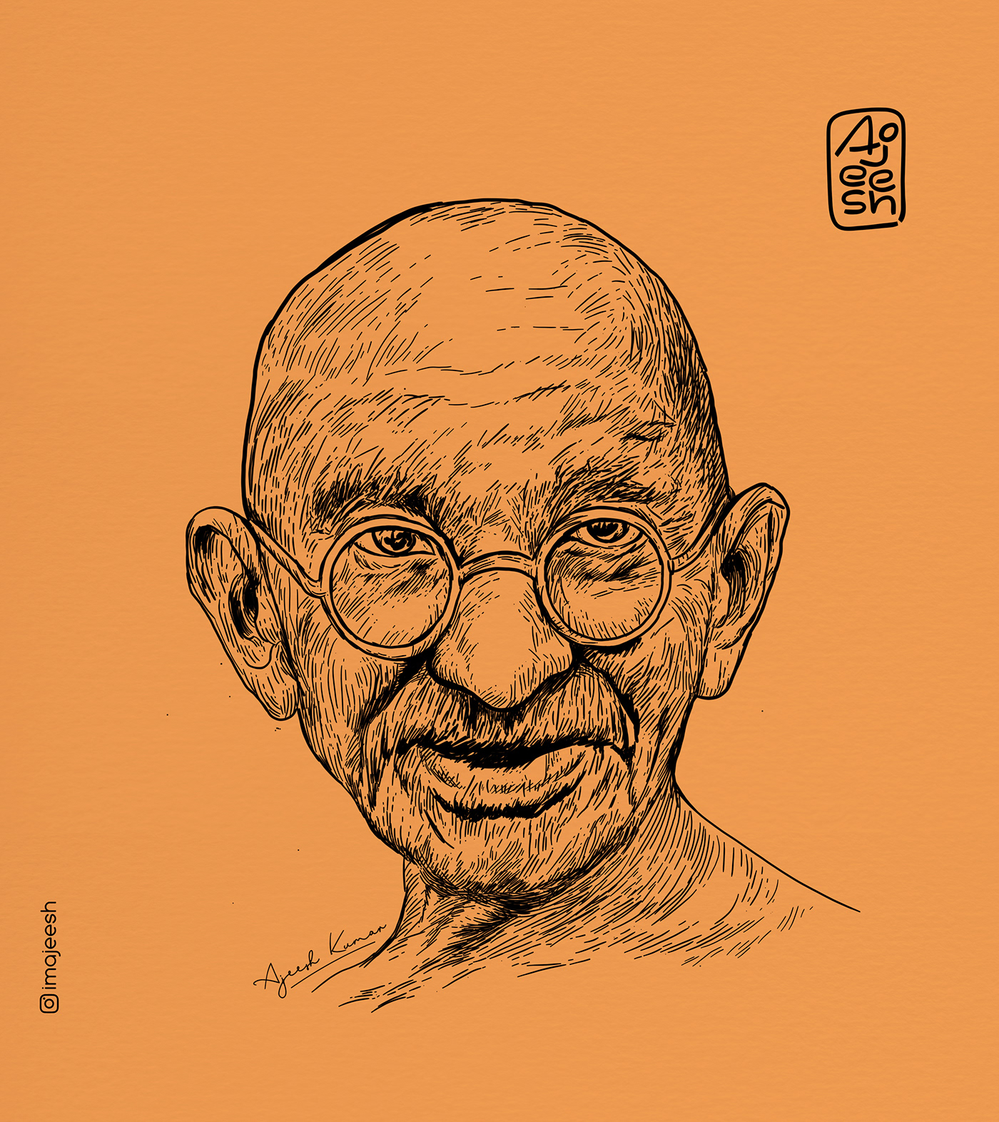 Mahatma Gandhi Portrait Drawing Art Sketch Mahatma Gandhi face pencil  shading png  PNGWing