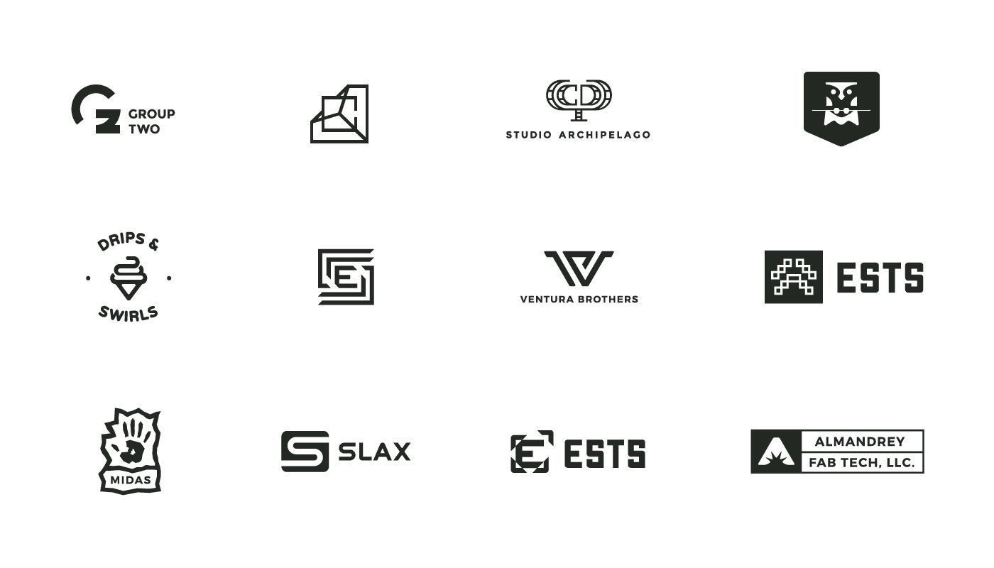 logofolio logoset logos logo collection brand identity logo Mockup logo designer logo mark lettermark monogram
