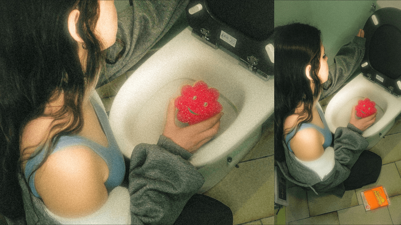 Photography  photoshoot photographer model cleaning artistic direction direction artistique identité visuelle Scrub Daddy