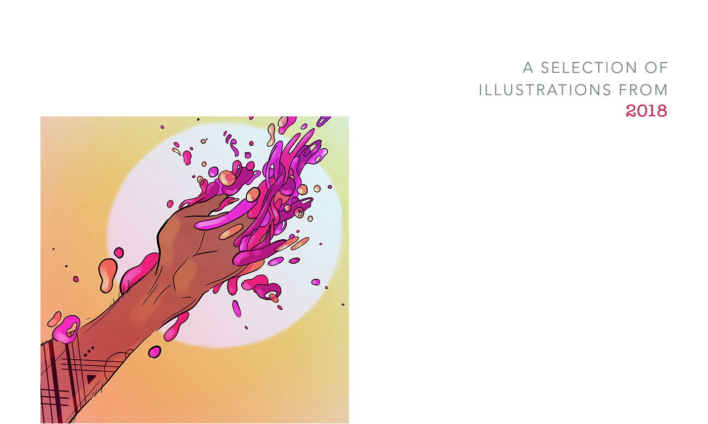 ILLUSTRATION  Digital Art  Procreate colorful vibrant creatures comics