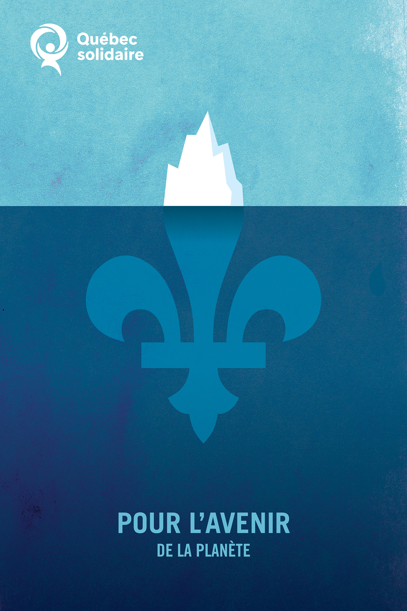 Quebec Montreal affiche poster politique Québec Solidaire social campagne