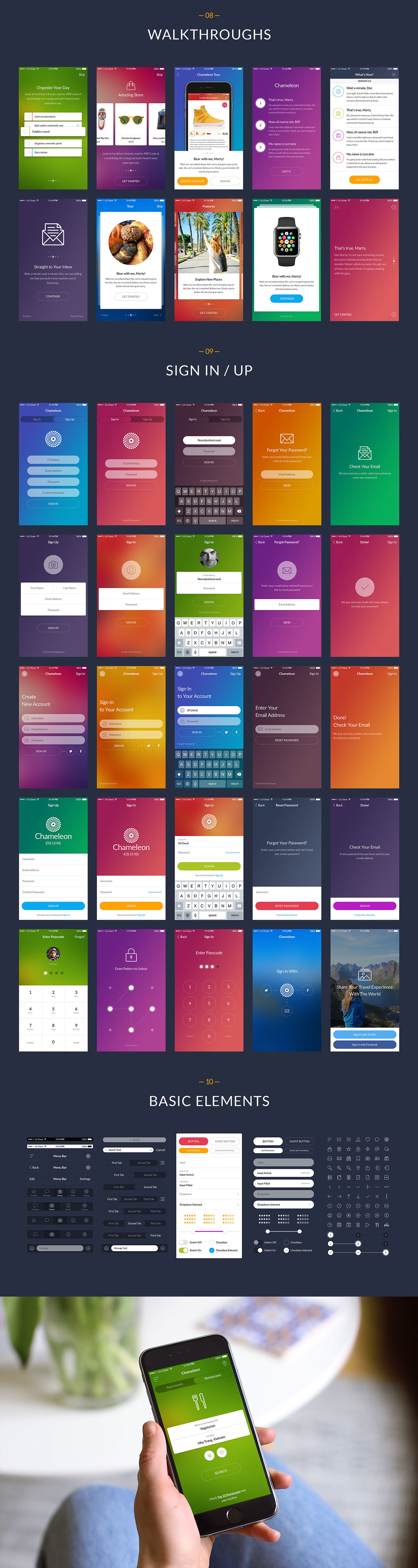 mobile ios android social Productivity UI ui kit ui pack user interface Ecommerce sketch photoshop free freebie