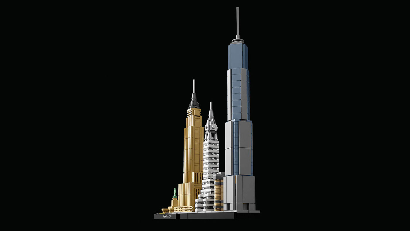 21028 New York City (New York USA) LEGO architecture Packaging art direction 