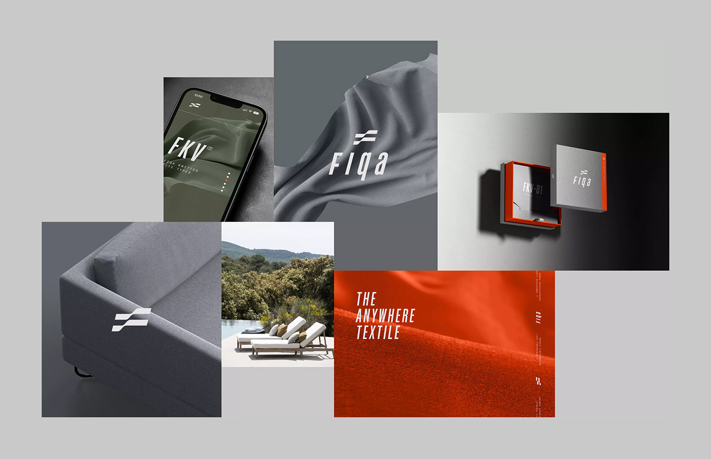 3D Brand Design branding  fabrics identity motion Textiles textures video