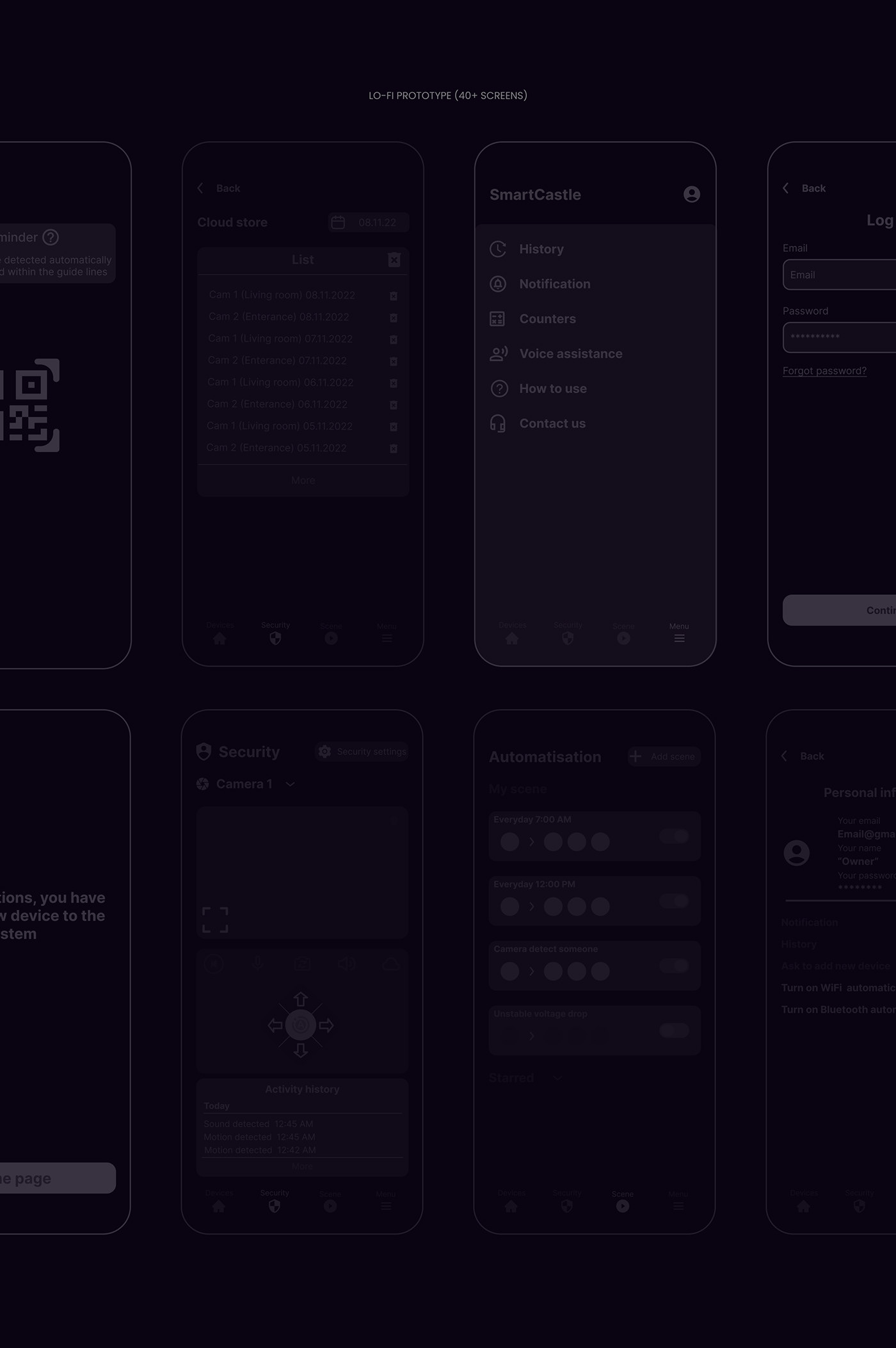 app design design Figma home ios IoT mobile Smart UX design ux/ui