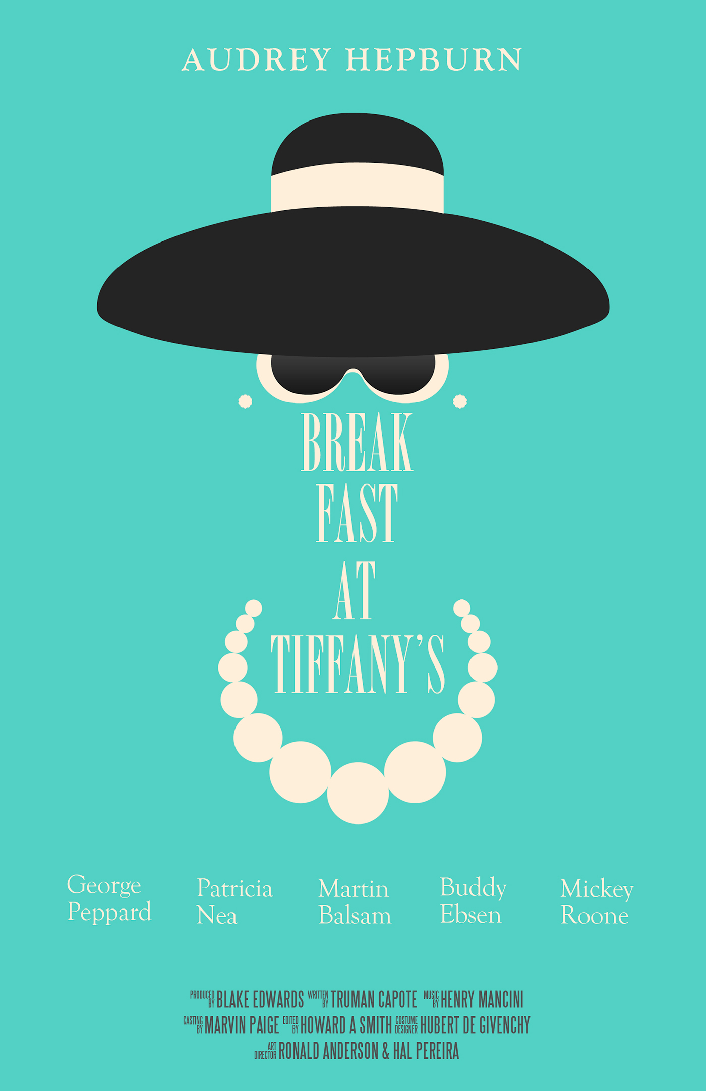 breakfast at tiffany's,movie,poster,Audrey Hepburn,Графический дизайн,...