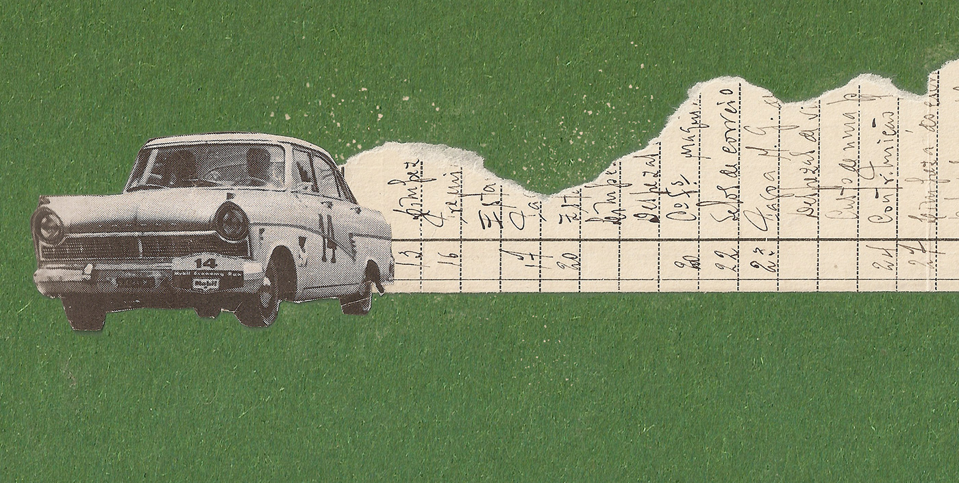 collage minimal calendar wallcalendar Productivity transportation handmade mixed-media vintage pop-art