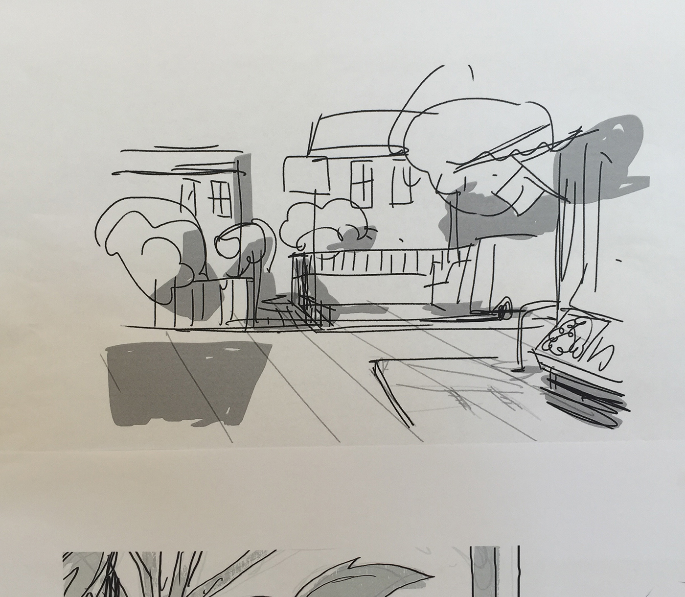 Storyboards story artist animation storyboard mads themberg Drawing 