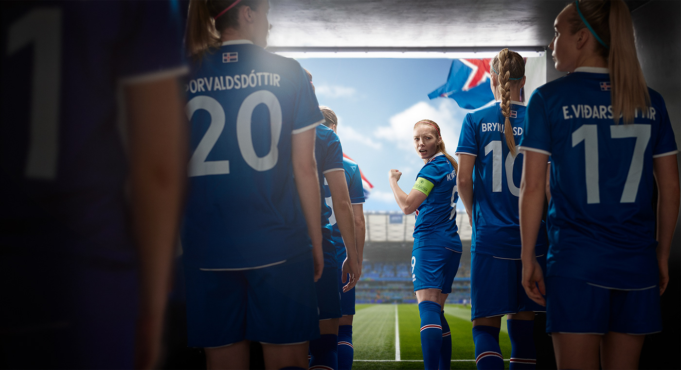 Iceland Women Soccer Team EURO 2017 soccer icelandair football