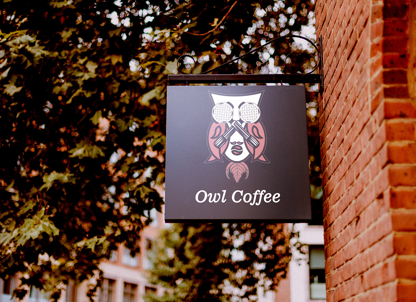 Brand Design branding  Coffee logo Logo Design OWL Coffee