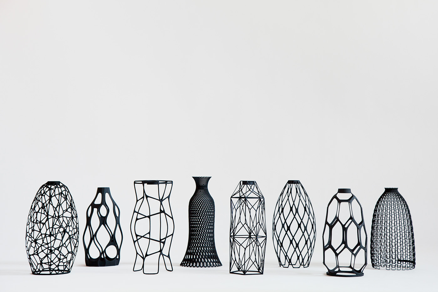 3D 3dprinted vases productdesign digitaldesign liberorutilo bottle newcraft