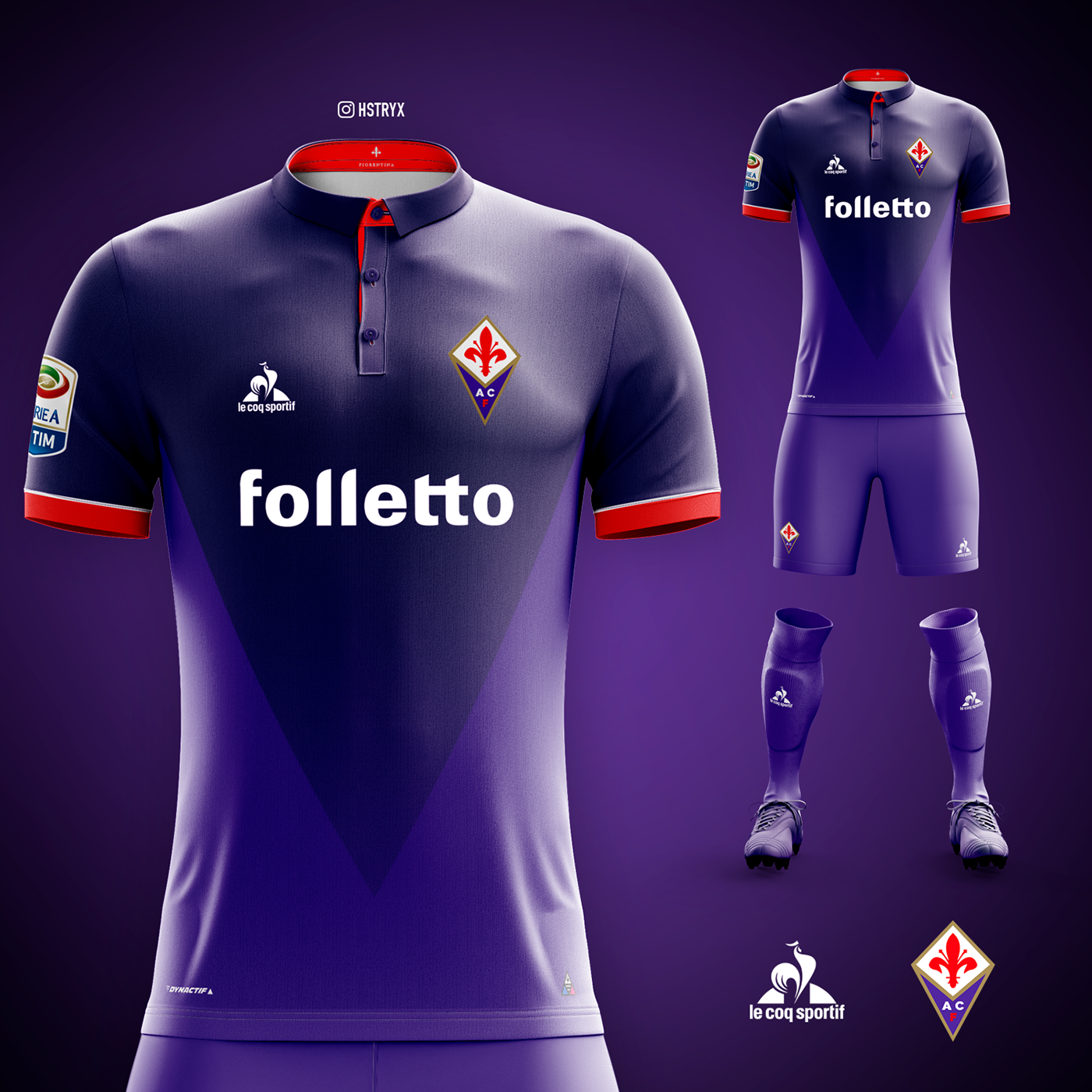 Fiorentina | Home Kit Concept on Behance