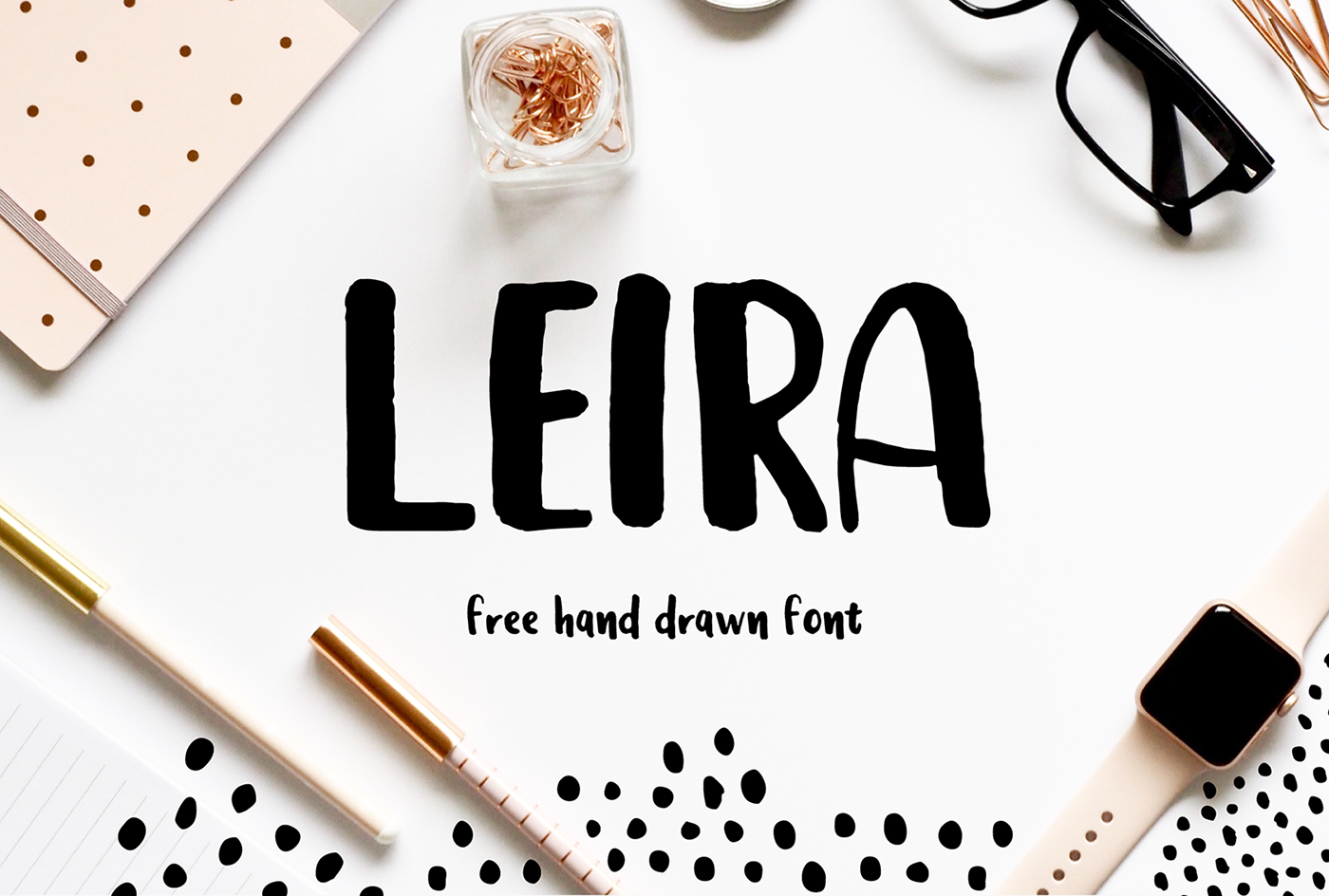 free freebie font Typeface brush bold handdrawn