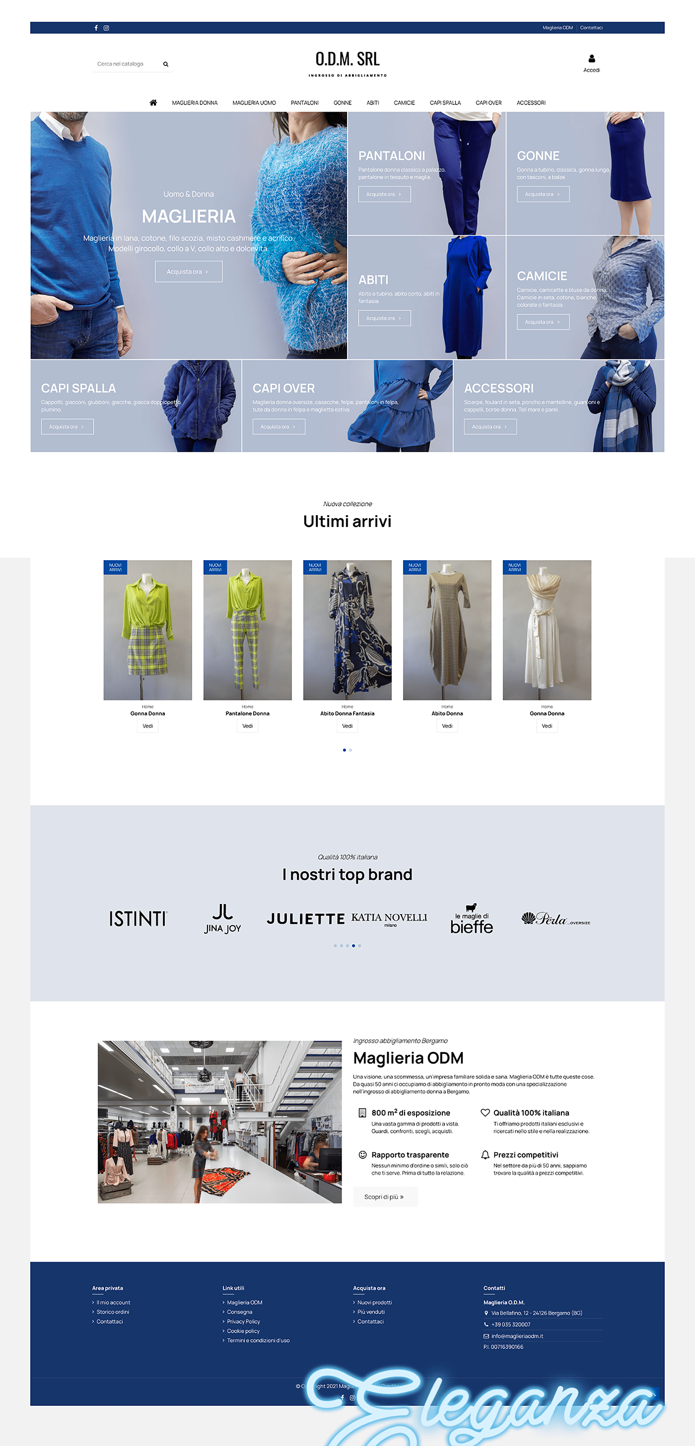 Ecommerce eCommerce design identity landing page online shop site store design UI/UX Website