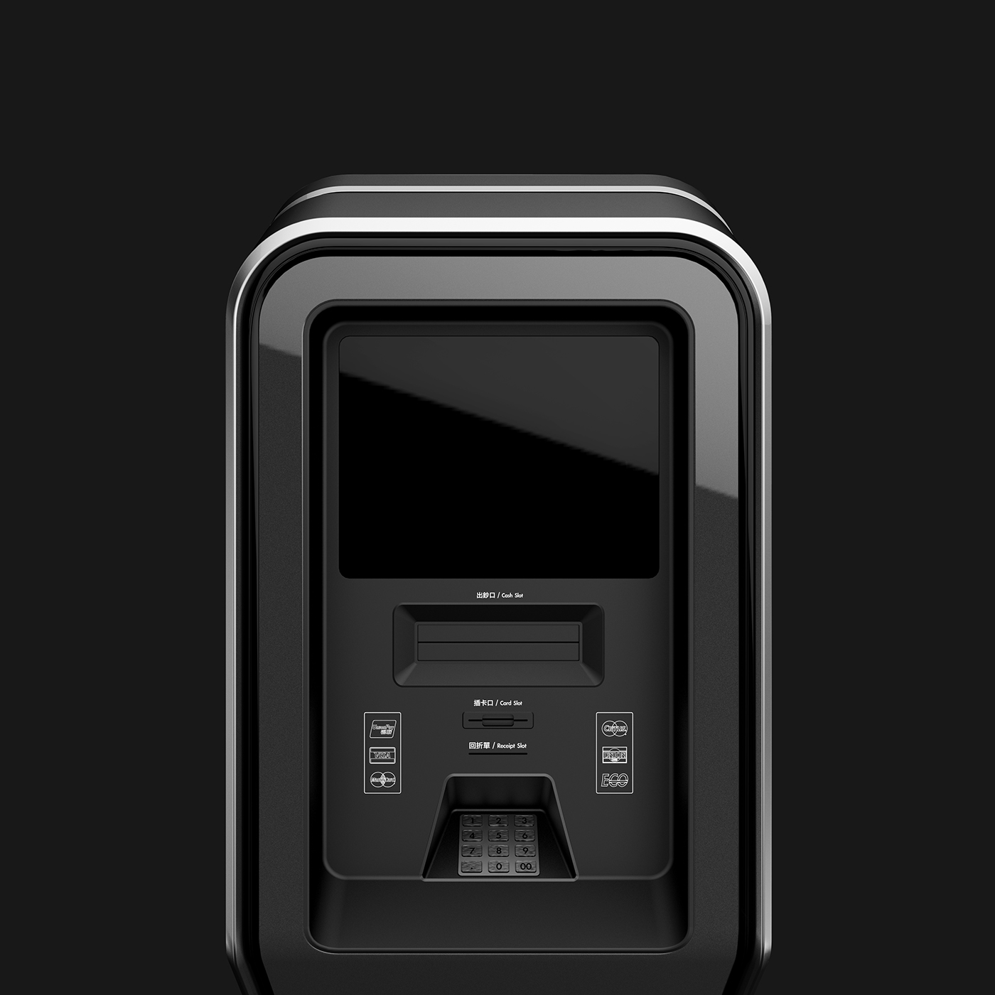 ATM man-machine product