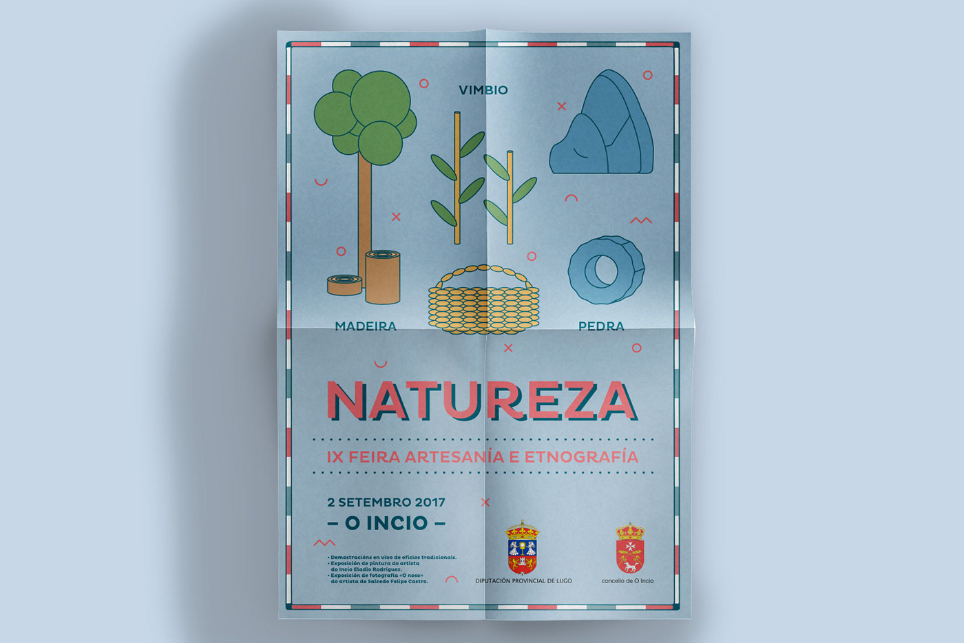 cartelería Galicia graphic design  ilustracion poster